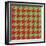 Xmas Houndstooth-Color Bakery-Framed Giclee Print