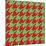 Xmas Houndstooth-Color Bakery-Mounted Giclee Print