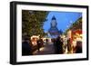 Xmas Market, French Cathedral, Gendarmenmarkt, Berlin, Germany, Europe-Neil Farrin-Framed Photographic Print