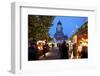 Xmas Market, French Cathedral, Gendarmenmarkt, Berlin, Germany, Europe-Neil Farrin-Framed Photographic Print