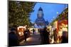 Xmas Market, French Cathedral, Gendarmenmarkt, Berlin, Germany, Europe-Neil Farrin-Mounted Photographic Print