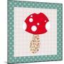 Xmas Mushroom-Effie Zafiropoulou-Mounted Giclee Print