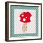 Xmas Mushroom-Effie Zafiropoulou-Framed Premium Giclee Print