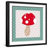 Xmas Mushroom-Effie Zafiropoulou-Framed Premium Giclee Print