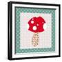 Xmas Mushroom-Effie Zafiropoulou-Framed Premium Giclee Print