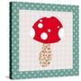 Xmas Mushroom-Effie Zafiropoulou-Stretched Canvas