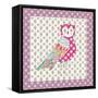 Xmas Owl-Effie Zafiropoulou-Framed Stretched Canvas