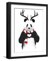 Xmas Panda-Balazs Solti-Framed Giclee Print