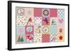 Xmas Patchwork-Effie Zafiropoulou-Framed Giclee Print