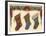 Xmas Stockings-Vintage Apple Collection-Framed Giclee Print