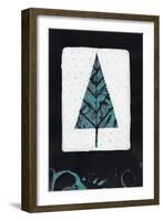 Xmas Tree 1-Maria Pietri Lalor-Framed Giclee Print