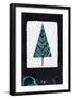 Xmas Tree 1-Maria Pietri Lalor-Framed Giclee Print