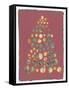 Xmas Tree 4-Maria Pietri Lalor-Framed Stretched Canvas