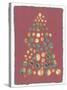 Xmas Tree 4-Maria Pietri Lalor-Stretched Canvas