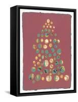 Xmas Tree 4-Maria Pietri Lalor-Framed Stretched Canvas