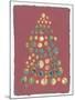 Xmas Tree 4-Maria Pietri Lalor-Mounted Giclee Print