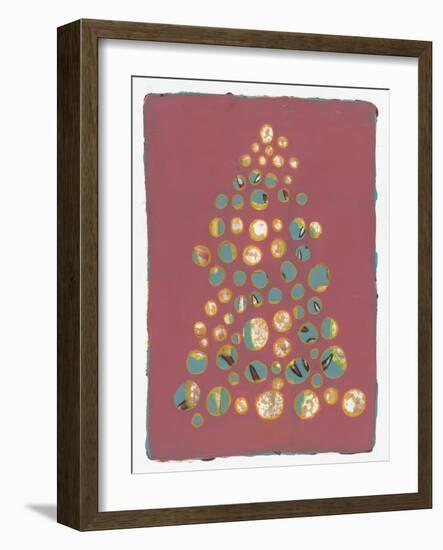 Xmas Tree 4-Maria Pietri Lalor-Framed Giclee Print