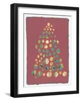 Xmas Tree 4-Maria Pietri Lalor-Framed Giclee Print