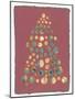 Xmas Tree 4-Maria Pietri Lalor-Mounted Giclee Print