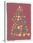 Xmas Tree 4-Maria Pietri Lalor-Stretched Canvas