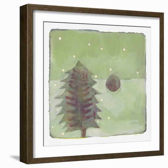 Xmas Tree 5-Maria Pietri Lalor-Framed Giclee Print