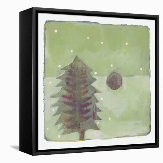 Xmas Tree 5-Maria Pietri Lalor-Framed Stretched Canvas