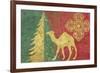 Xmas Tree and Camel-Cora Niele-Framed Giclee Print