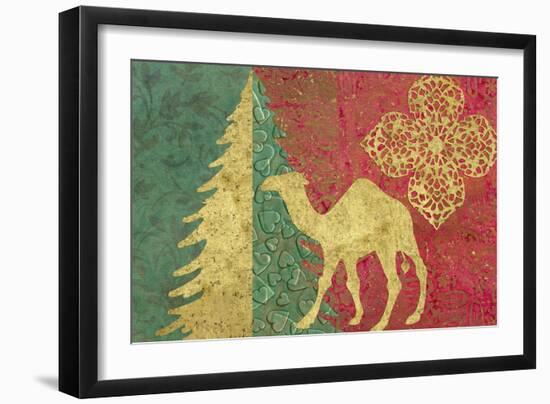Xmas Tree and Camel-Cora Niele-Framed Giclee Print
