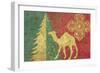 Xmas Tree and Camel-Cora Niele-Framed Giclee Print