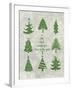 Xmas Trees-Erin Clark-Framed Giclee Print