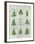 Xmas Trees-Erin Clark-Framed Giclee Print