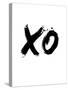 XO White-NaxArt-Stretched Canvas