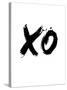 XO White-NaxArt-Stretched Canvas