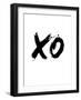 XO White-NaxArt-Framed Art Print