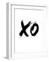 XO White-NaxArt-Framed Art Print