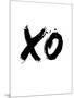 XO White-NaxArt-Mounted Art Print