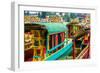 Xochimilco, Mexico City-Paco Forriol-Framed Photographic Print