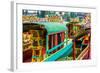 Xochimilco, Mexico City-Paco Forriol-Framed Photographic Print