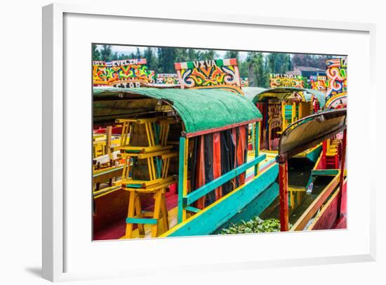 Xochimilco, Mexico City-Paco Forriol-Framed Photographic Print