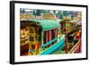 Xochimilco, Mexico City-Paco Forriol-Framed Photographic Print