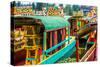 Xochimilco, Mexico City-Paco Forriol-Stretched Canvas