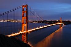 Golden Gate Bridge at Sunset-Xof711-Photographic Print