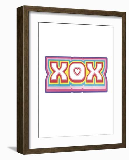 XOX-Archie Stone-Framed Art Print