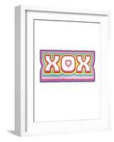 XOX-Archie Stone-Framed Art Print
