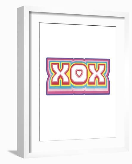 XOX-Archie Stone-Framed Art Print