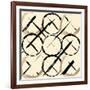 XOXO Brown-OnRei-Framed Art Print