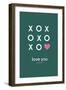 XoXo Design-Lantern Press-Framed Art Print