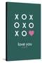 XoXo Design-Lantern Press-Stretched Canvas