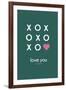 XoXo Design-Lantern Press-Framed Art Print