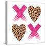 XOXO Leopard.-Jennifer McCully-Stretched Canvas